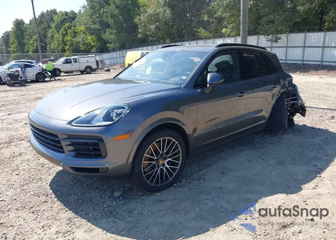 2023 Porsche Cayenne Platinum Edition из США, поврежденный, VIN WP1AA2AY9PDA07838